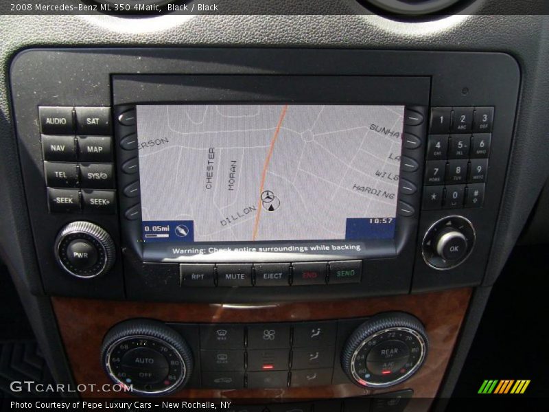 Black / Black 2008 Mercedes-Benz ML 350 4Matic