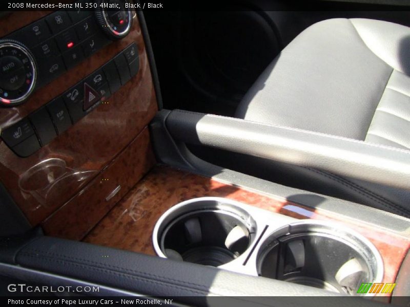 Black / Black 2008 Mercedes-Benz ML 350 4Matic