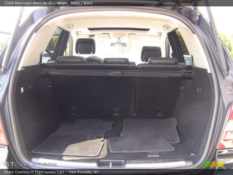 Black / Black 2008 Mercedes-Benz ML 350 4Matic