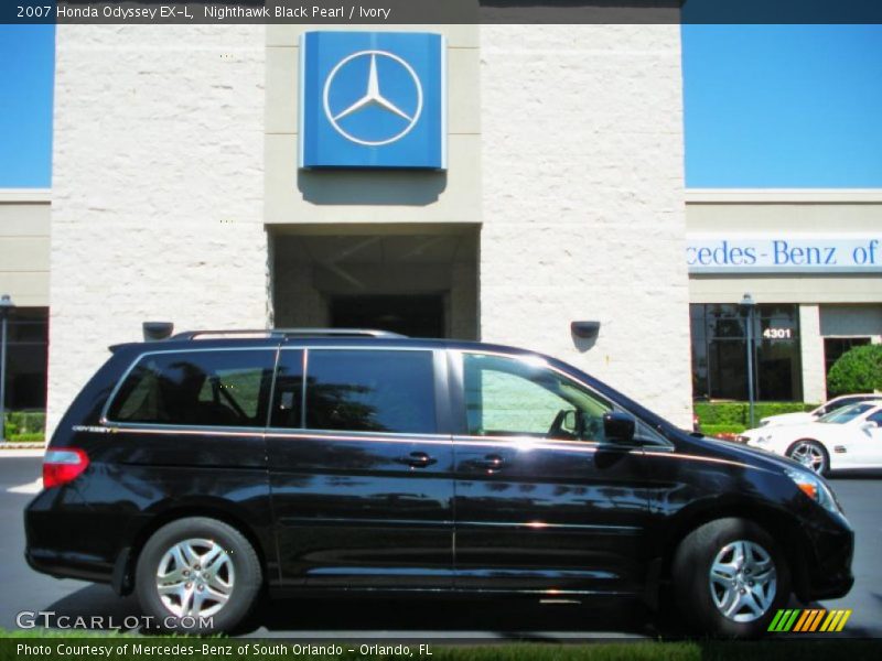 Nighthawk Black Pearl / Ivory 2007 Honda Odyssey EX-L