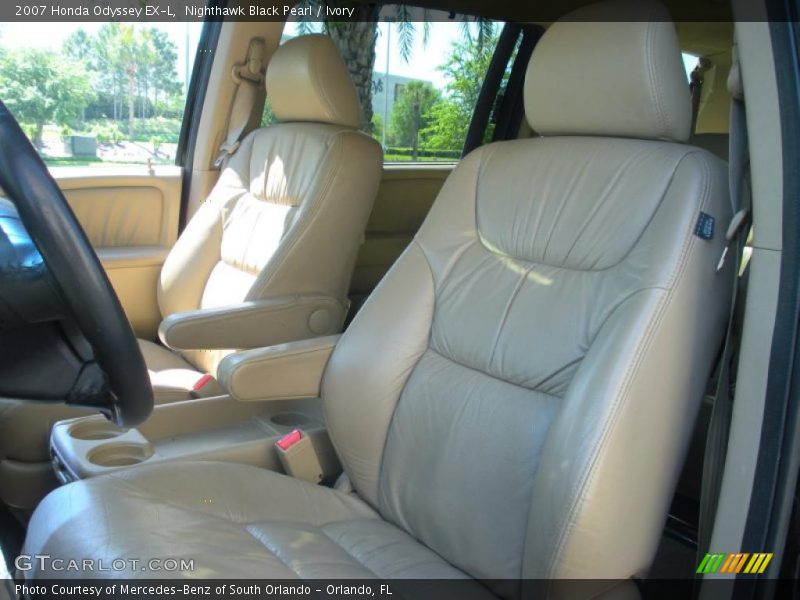 Nighthawk Black Pearl / Ivory 2007 Honda Odyssey EX-L