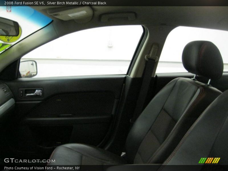 Silver Birch Metallic / Charcoal Black 2008 Ford Fusion SE V6