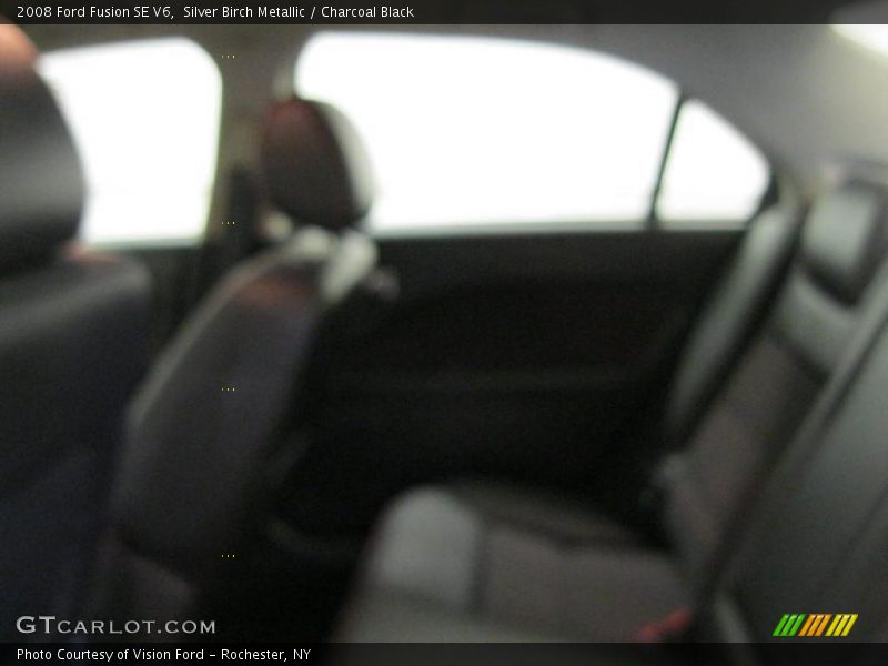 Silver Birch Metallic / Charcoal Black 2008 Ford Fusion SE V6