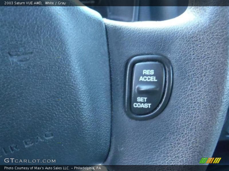 White / Gray 2003 Saturn VUE AWD