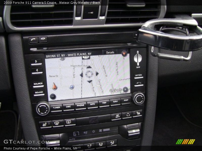 Navigation of 2009 911 Carrera S Coupe