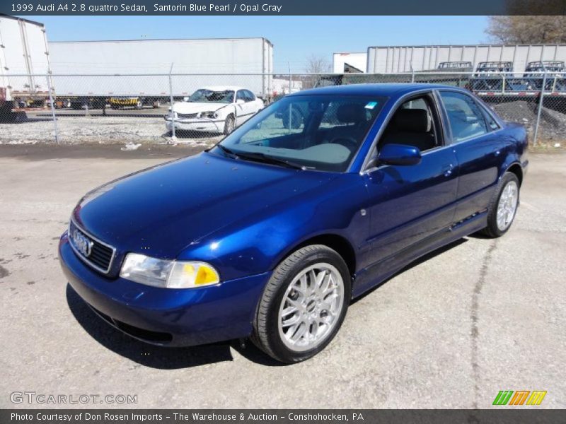 Front 3/4 View of 1999 A4 2.8 quattro Sedan