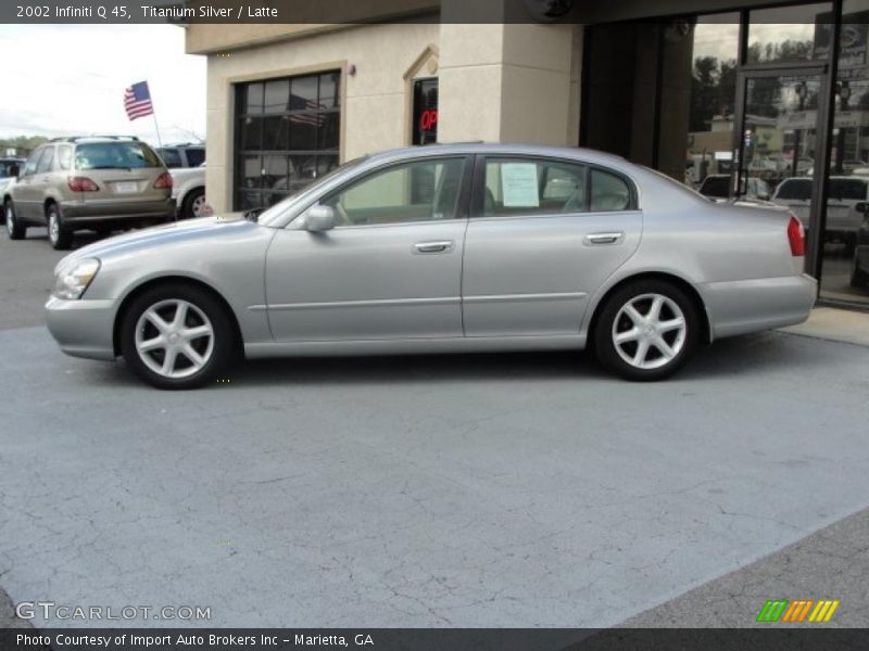  2002 Q 45 Titanium Silver