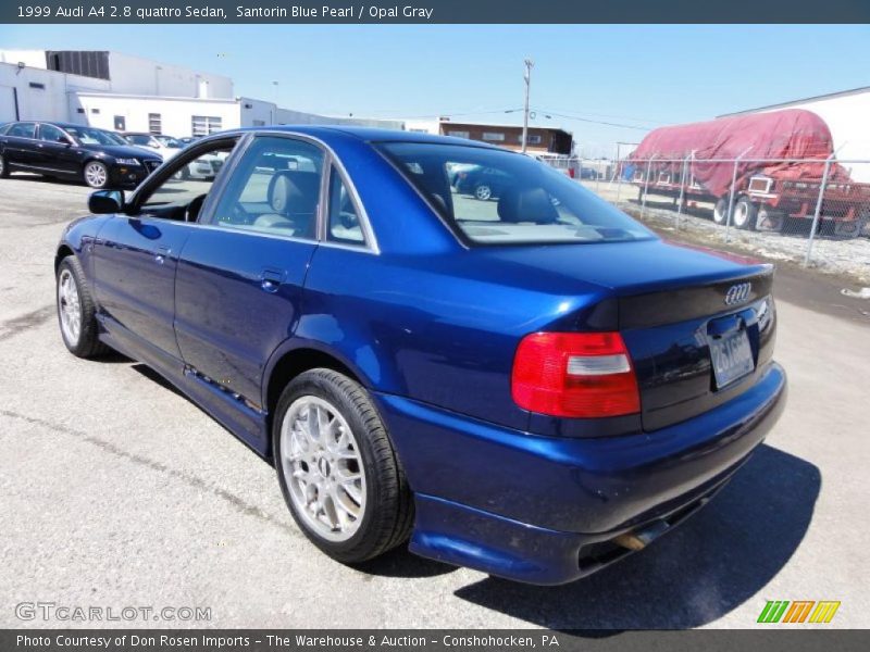  1999 A4 2.8 quattro Sedan Santorin Blue Pearl