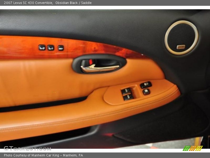 Door Panel of 2007 SC 430 Convertible