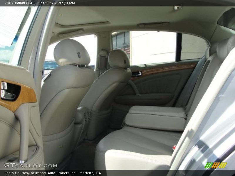 Titanium Silver / Latte 2002 Infiniti Q 45