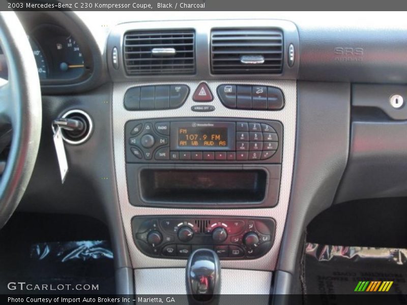 Black / Charcoal 2003 Mercedes-Benz C 230 Kompressor Coupe