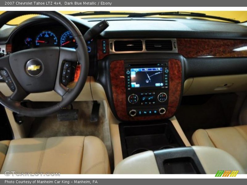 Dark Blue Metallic / Ebony 2007 Chevrolet Tahoe LTZ 4x4