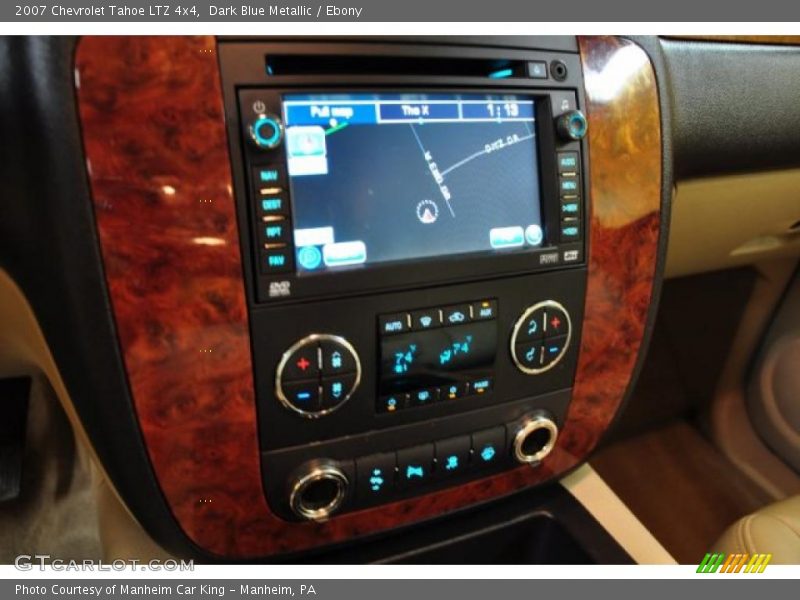 Dark Blue Metallic / Ebony 2007 Chevrolet Tahoe LTZ 4x4