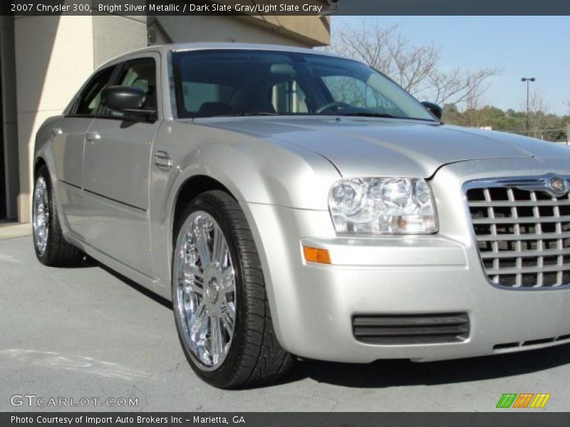 Bright Silver Metallic / Dark Slate Gray/Light Slate Gray 2007 Chrysler 300