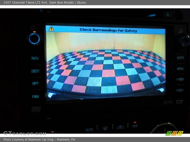 Dark Blue Metallic / Ebony 2007 Chevrolet Tahoe LTZ 4x4