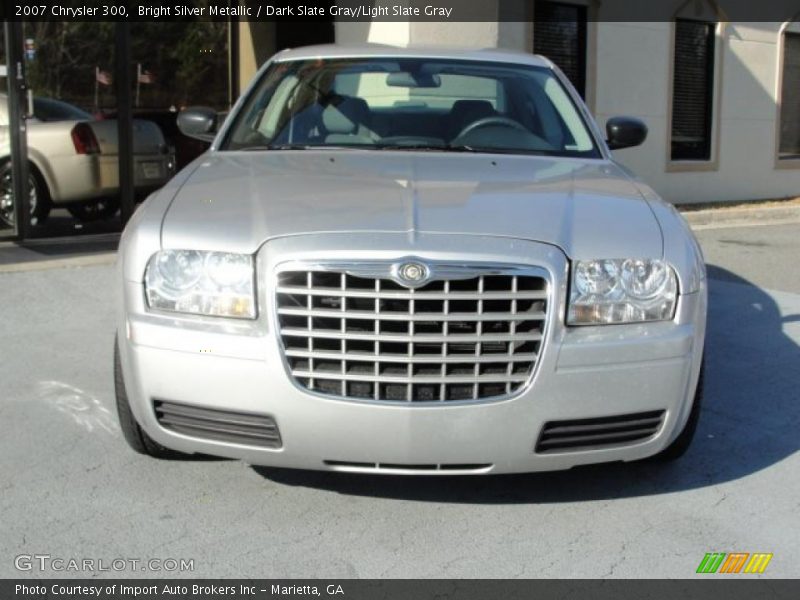 Bright Silver Metallic / Dark Slate Gray/Light Slate Gray 2007 Chrysler 300