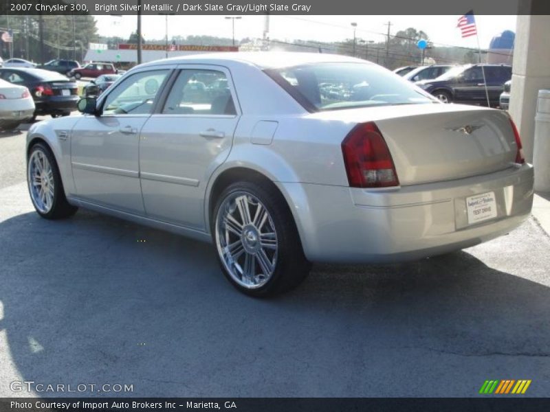 Bright Silver Metallic / Dark Slate Gray/Light Slate Gray 2007 Chrysler 300
