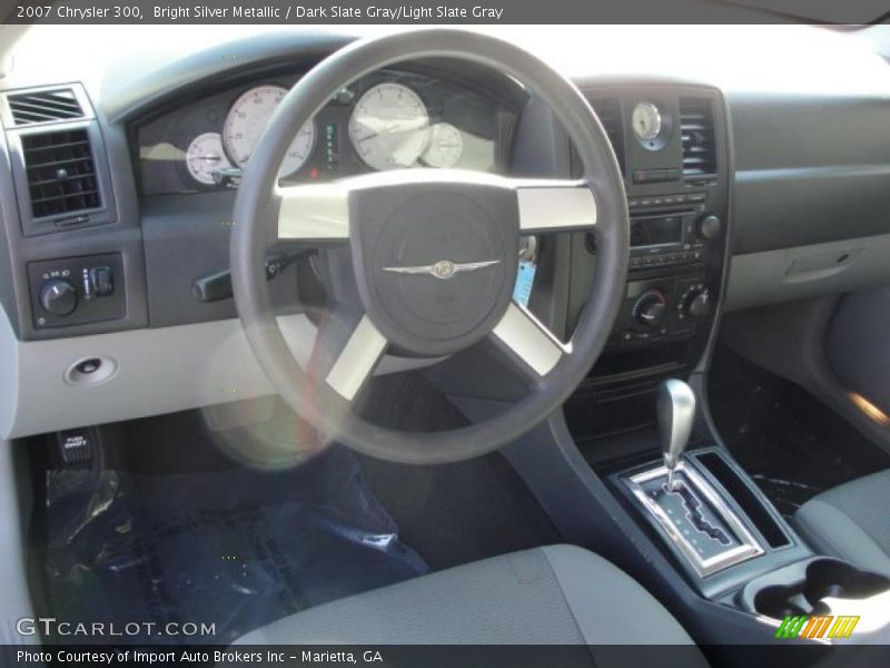Bright Silver Metallic / Dark Slate Gray/Light Slate Gray 2007 Chrysler 300