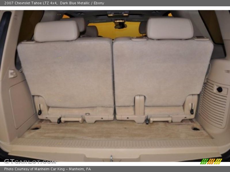 Dark Blue Metallic / Ebony 2007 Chevrolet Tahoe LTZ 4x4