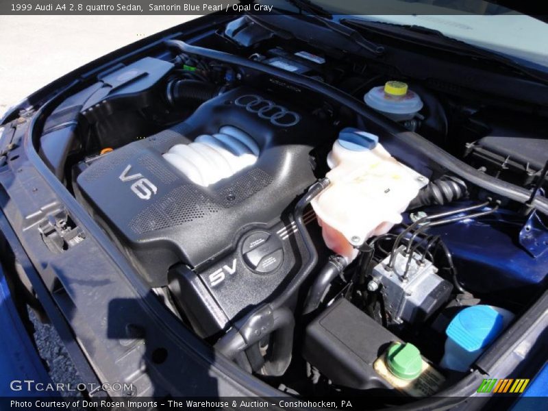  1999 A4 2.8 quattro Sedan Engine - 2.8 Liter DOHC 30-Valve V6