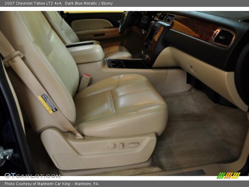 Dark Blue Metallic / Ebony 2007 Chevrolet Tahoe LTZ 4x4