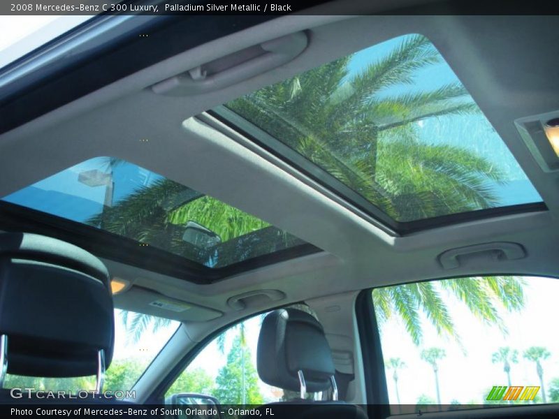 Sunroof of 2008 C 300 Luxury