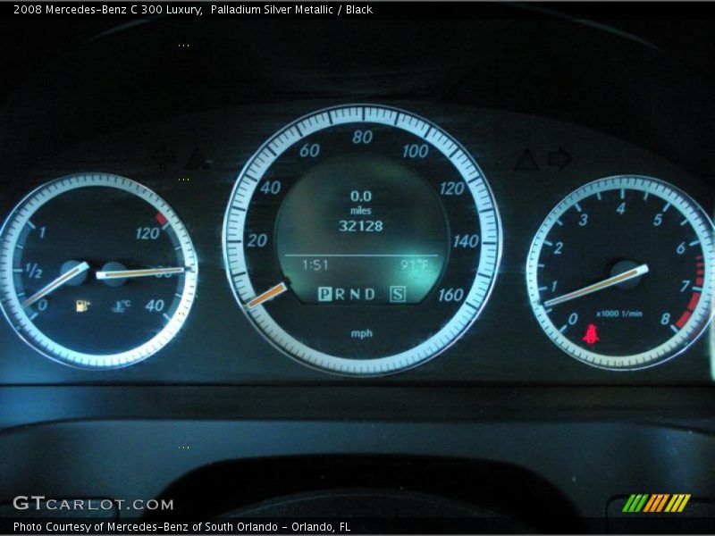  2008 C 300 Luxury 300 Luxury Gauges