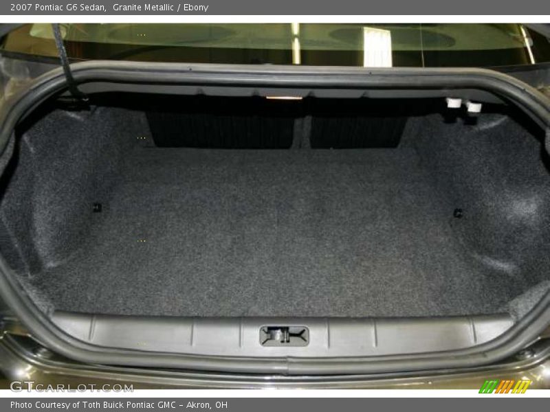 Granite Metallic / Ebony 2007 Pontiac G6 Sedan