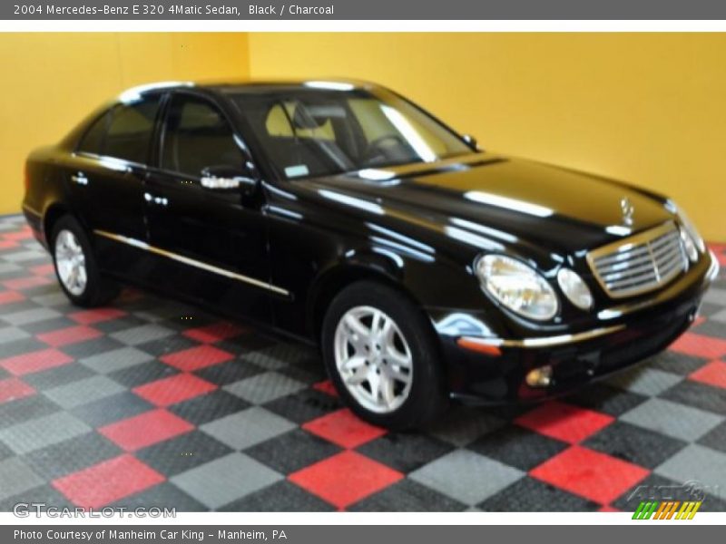 Black / Charcoal 2004 Mercedes-Benz E 320 4Matic Sedan