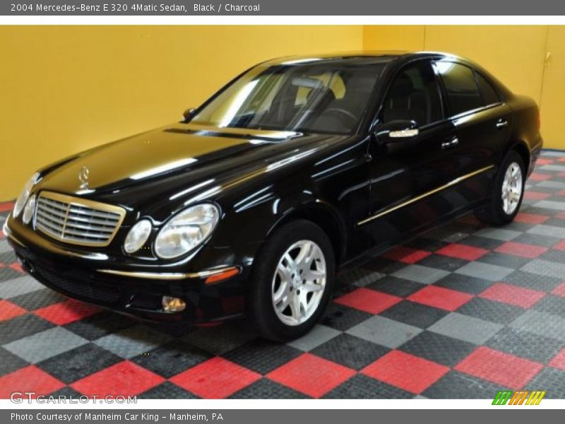 Black / Charcoal 2004 Mercedes-Benz E 320 4Matic Sedan