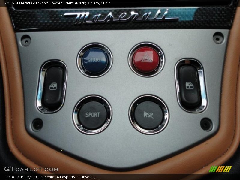 Controls of 2006 GranSport Spyder