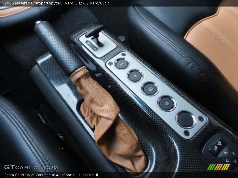 Controls of 2006 GranSport Spyder