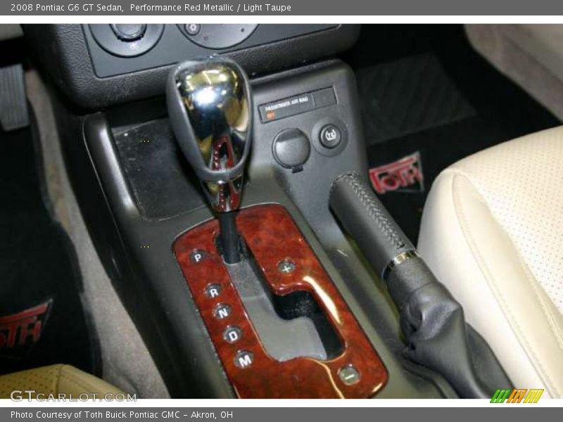  2008 G6 GT Sedan 4 Speed Automatic Shifter