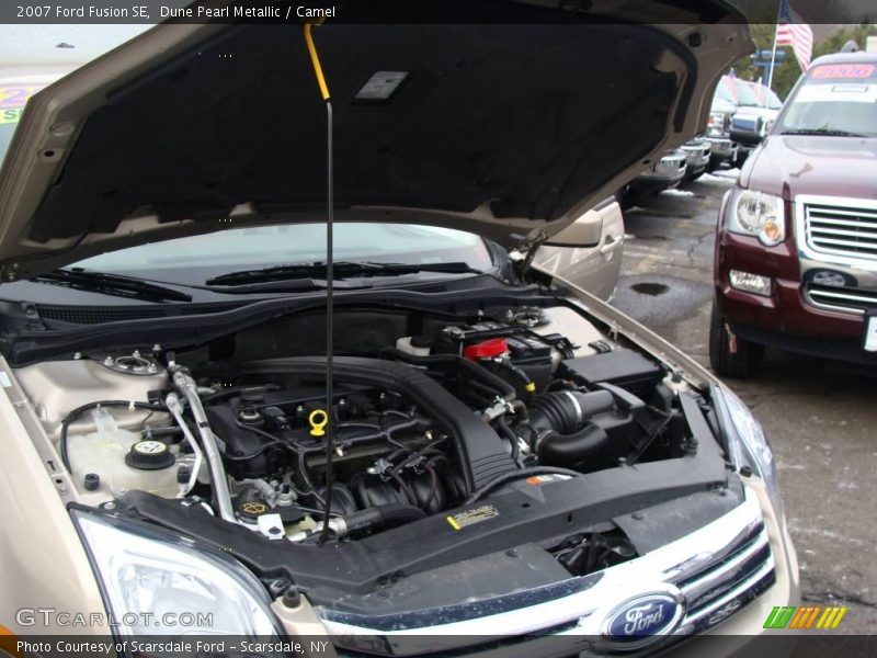 Dune Pearl Metallic / Camel 2007 Ford Fusion SE