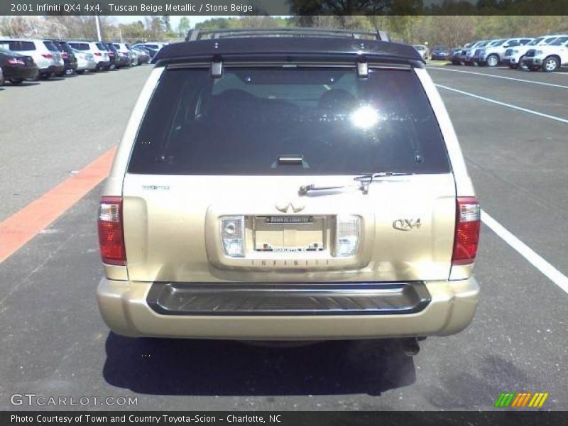 Tuscan Beige Metallic / Stone Beige 2001 Infiniti QX4 4x4