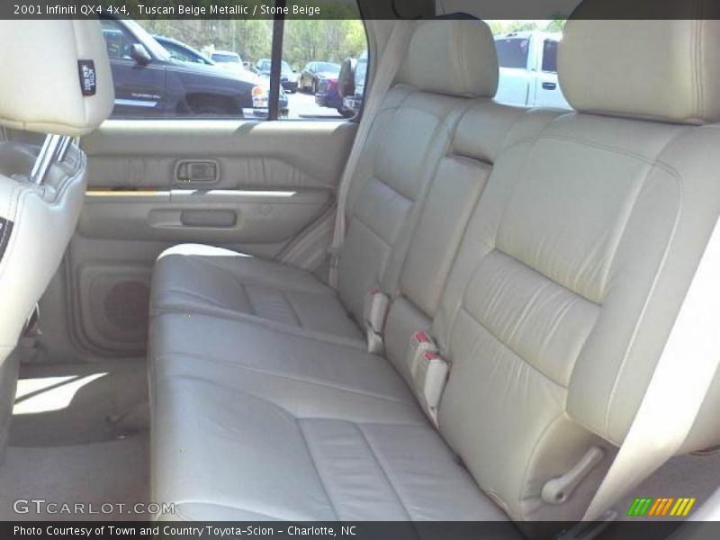 2001 QX4 4x4 Stone Beige Interior