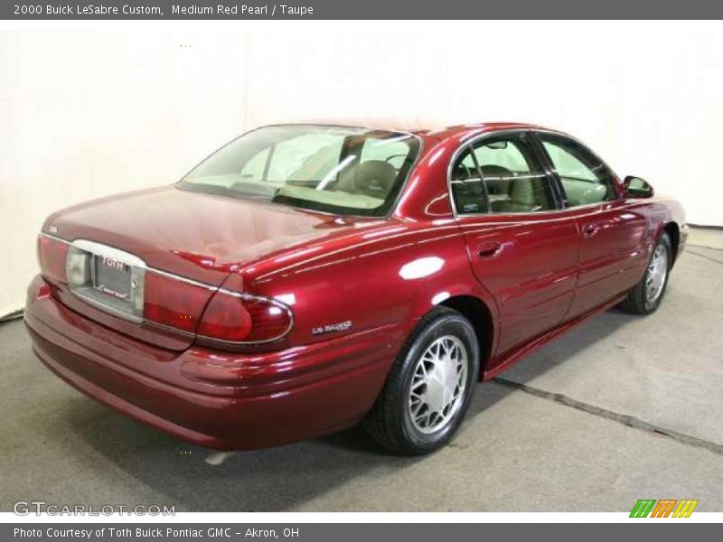 Medium Red Pearl / Taupe 2000 Buick LeSabre Custom