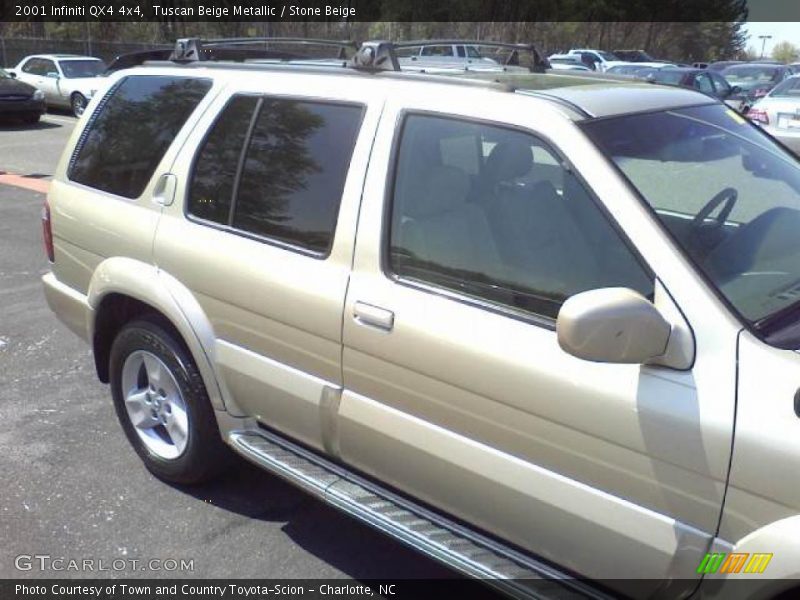 Tuscan Beige Metallic / Stone Beige 2001 Infiniti QX4 4x4