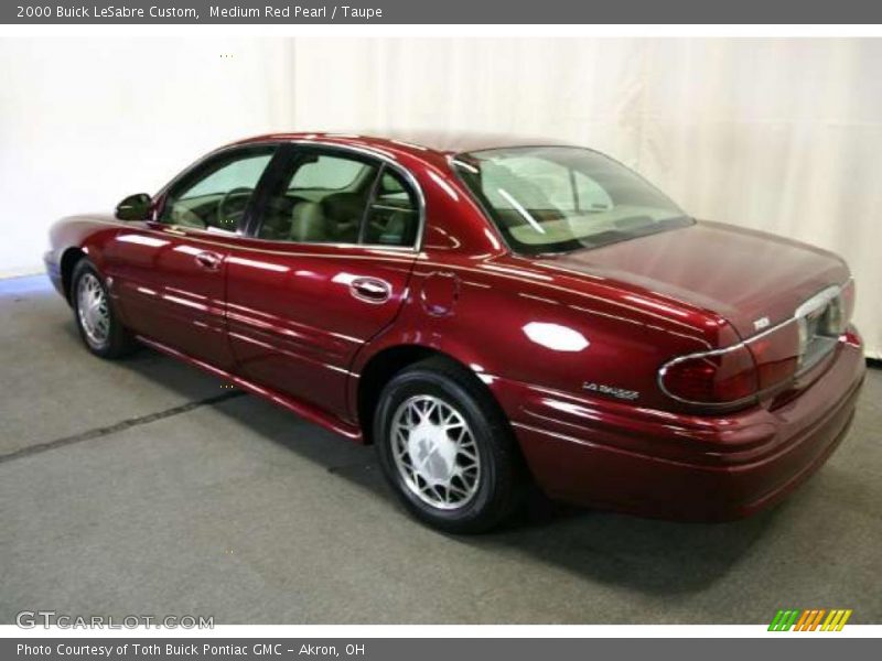 Medium Red Pearl / Taupe 2000 Buick LeSabre Custom