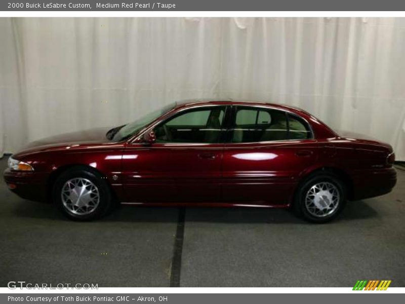 Medium Red Pearl / Taupe 2000 Buick LeSabre Custom