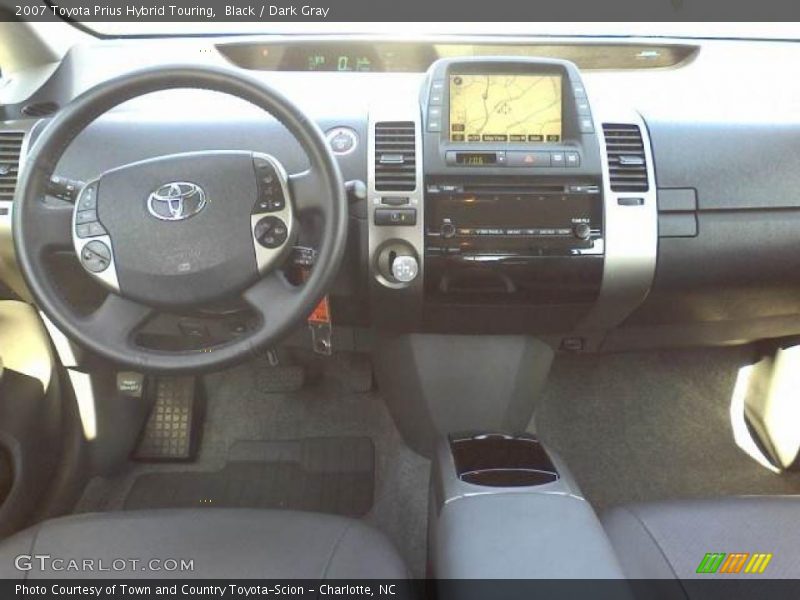 Black / Dark Gray 2007 Toyota Prius Hybrid Touring
