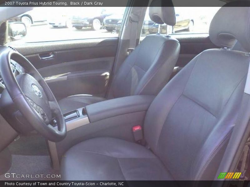 Black / Dark Gray 2007 Toyota Prius Hybrid Touring