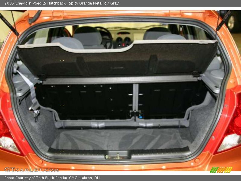  2005 Aveo LS Hatchback Trunk