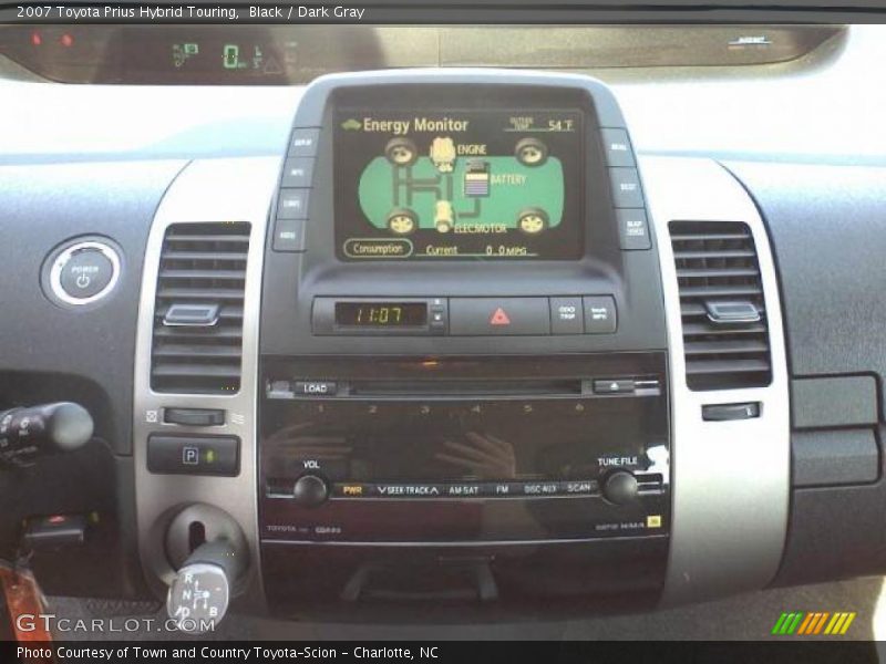 Black / Dark Gray 2007 Toyota Prius Hybrid Touring