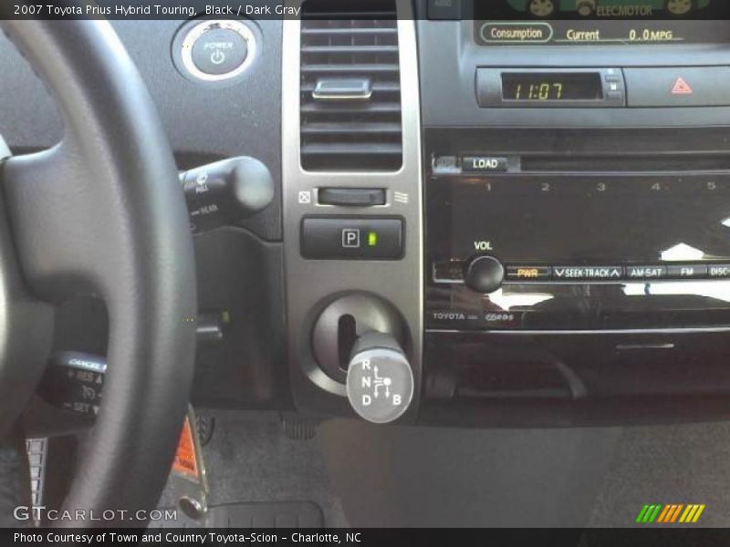 Black / Dark Gray 2007 Toyota Prius Hybrid Touring