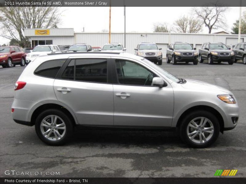  2011 Santa Fe SE AWD Moonstone Silver