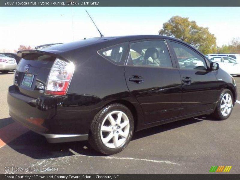 Black / Dark Gray 2007 Toyota Prius Hybrid Touring