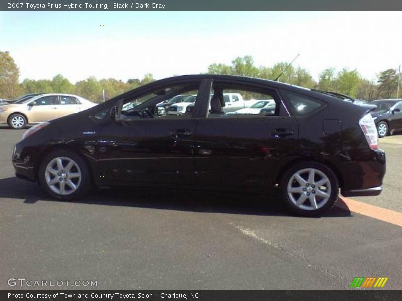 Black / Dark Gray 2007 Toyota Prius Hybrid Touring