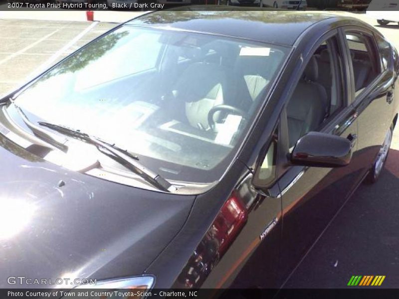 Black / Dark Gray 2007 Toyota Prius Hybrid Touring