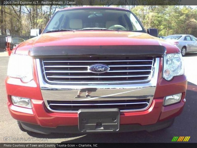 Redfire Metallic / Camel 2008 Ford Explorer XLT